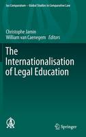 Christophe Jamin (Ed.) - The Internationalisation of Legal Education - 9783319291239 - V9783319291239