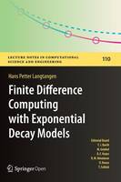 Hans Petter Langtangen - Finite Difference Computing with Exponential Decay Models - 9783319294384 - V9783319294384