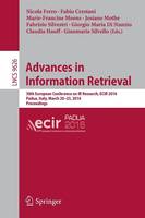Ferro - Advances in Information Retrieval: 38th European Conference on IR Research, ECIR 2016, Padua, Italy, March 20-23, 2016. Proceedings - 9783319306704 - V9783319306704