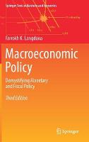 Farrokh K. Langdana - Macroeconomic Policy: Demystifying Monetary and Fiscal Policy - 9783319328522 - V9783319328522