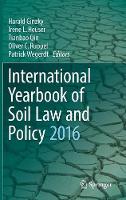 Harald Ginzky (Ed.) - International Yearbook of Soil Law and Policy 2016 - 9783319425078 - V9783319425078