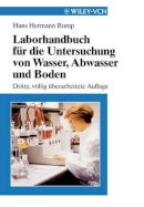 Hans Hermann Rump - Laborhandbuch fur die Untersuchung von Wasser, Abwasser und Boden - 9783527288885 - V9783527288885