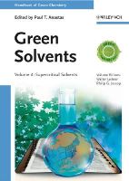 Hardback - Green Solvents, Volume 4: Supercritical Solvents - 9783527325900 - V9783527325900