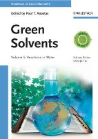 Hardback - Green Solvents, Volume 5: Reactions in Water - 9783527325917 - V9783527325917