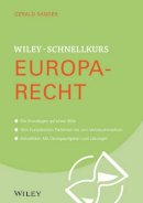 Gerald Sander - Wiley-Schnellkurs Europarecht - 9783527530328 - V9783527530328