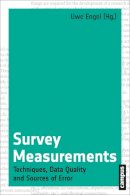 Uwe Engel (Ed.) - Survey Measurements - 9783593502809 - V9783593502809