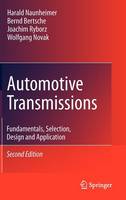 Harald Naunheimer - Automotive Transmissions: Fundamentals, Selection, Design and Application - 9783642162138 - V9783642162138