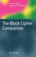 Lars R. Knudsen - The Block Cipher Companion - 9783642173417 - V9783642173417