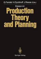 Gunter Fandel (Ed.) - Essays on Production Theory and Planning - 9783642737503 - V9783642737503