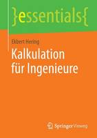 Ekbert Hering - Kalkulation F r Ingenieure - 9783658051983 - V9783658051983