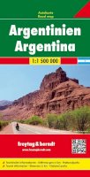 Freytag-Berndt - Argentina Road Map 1:1.5M (English, Spanish, French, Italian and German Edition) - 9783707914313 - V9783707914313