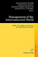 Alessandro D´atri (Ed.) - Management of the Interconnected World: ItAIS: The Italian Association for Information Systems - 9783790824032 - V9783790824032