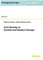 Pleines, Heiko; Fischer, Sabine - Civil Society in Central and Eastern Europe - 9783838200415 - V9783838200415