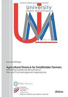 Daniela R  Ttger - Agricultural Finance for Smallholder Farmers - 9783838207452 - V9783838207452