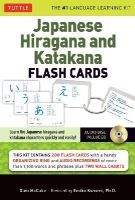 Glen Mccabe - Learning Japanese Hiragana and Katakana Flash Cards Kit - 9784805311677 - V9784805311677
