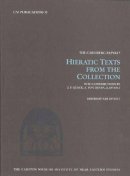 Kim Ryholt - Hieratic Texts from the Collection - 9788763504058 - V9788763504058