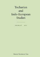 Ben Dorfman - Tocharian and Indo-European Studies 16 - 9788763543965 - V9788763543965