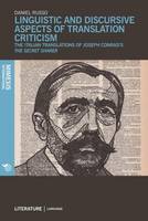 Daniel Russo - Linguistic and Discursive Aspects of Translation Criticism: The Italian Translations of Joseph Conrad's The Secret Sharer - 9788869770777 - V9788869770777