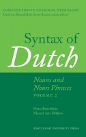 Hans Broekhuis - Syntax of Dutch: Nouns and Noun Phrases - 9789089644633 - V9789089644633