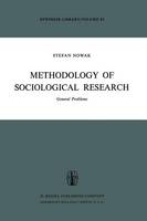 S. Nowak - Methodology of Sociological Research: General Problems - 9789401011198 - V9789401011198