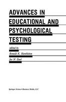 Ronald K. Hambleton (Ed.) - Advances in Educational and Psychological Testing: Theory and Applications - 9789401074841 - V9789401074841