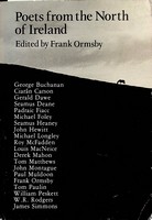 Ormsby Frank Editor - Poets from the North of Ireland -  - KCK0001546