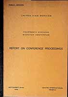  - United Hias Service Fourteenth overseas Migration Conference -  - KCK0001938