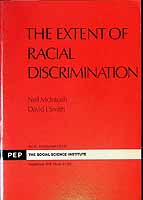 Mcintosh Neil And Smith David - The Extent of Racial Discrimination -  - KCK0002530