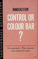  - Immigration: Control or Colour Bar the Backround to 