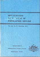 Mackellar M J R - Implications to Business of Population Decline -  - KCK0002564