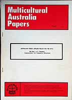 Grassby A J  - Australian Ethnic Affairs Policy for the 1980's -  - KCK0002608