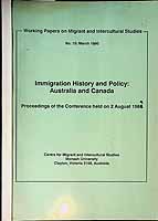  - Immigration History and Policy :Australia and canada -  - KCK0002639