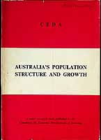  - Australia's Population Structure and Growth A major research study -  - KCK0002644