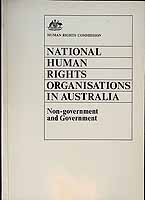  - National Human Rights in Australia Non-Government and Government -  - KCK0002646