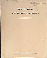 Matsdorf W S  - Migrant Youth Australian Citizens of Tomorrow -  - KCK0002692