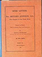 Mackaness George  - Some Letters of Rev. Richard Johnson First Chaplin of New South Wales. Part 2  -  - KCK0002924
