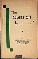 Button C N - The Question is..... -  - KCK0002932