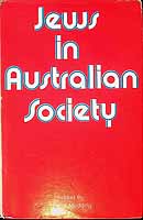 Medding Peter Y  - Jews in Australian Society - 333139038 - KCK0002971