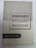 John Parker- Foreword - Democratic Poland Awnsers -  - KDK0005337