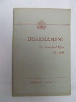 Department Of State - Disarmament - The Intensified Effort 1955 - 1958 -  - KDK0005509