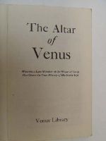 Anon - The Altar of Venus -  - KEB0000833