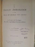 J J Jusserand - A French Ambassador at the Court of Charles the Second: Le Comte de Cominges, from His Unpublished Correspondence -  - KEX0242679