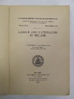 Clarkson, J. Dunsmore - Labour and Nationalism in Ireland -  - KEX0243636