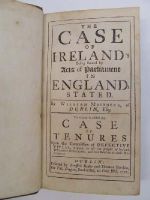 William Molyneux - The Case of Ireland Being Bound by Acts of Parliament in England . . . To Which is Added the Case of Tenures Upon the Commission of Defective Titles, Argued by all the Judges of Ir -  - KEX0243794