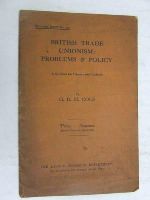 G. D. H Cole - British trade unionism: problems & policy;: A syllabus for classes and students, (Syllabus series) -  - KEX0268208