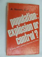 A. Nevett - Population: Explosion or control? A study with special reference to India -  - KEX0269835