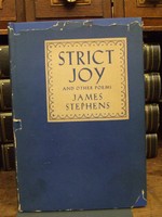 Stephens, James - Strict Joy: Poems -  - KEX0274007