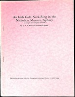 J V S Megaw - An Irish Gold Neck-Ring in the Nicholson Museum Sydney -  - KEX0304915