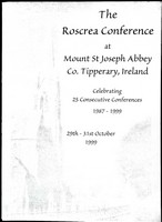 George Cunnigham - The Roscrea Conference at Mount St.Joseph Cistercian Abbey 1987/1999 -  - KEX0304919