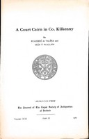Ruaidhri de Valera - A Court Cairn in Co. Kilkenny -  - KEX0304991
